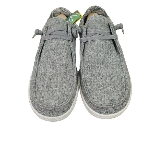 New Men's Skechers XWIDE Slip-ins Relaxed Fit Melson - Chad Grey Casual Shoes - Picture 2 of 8